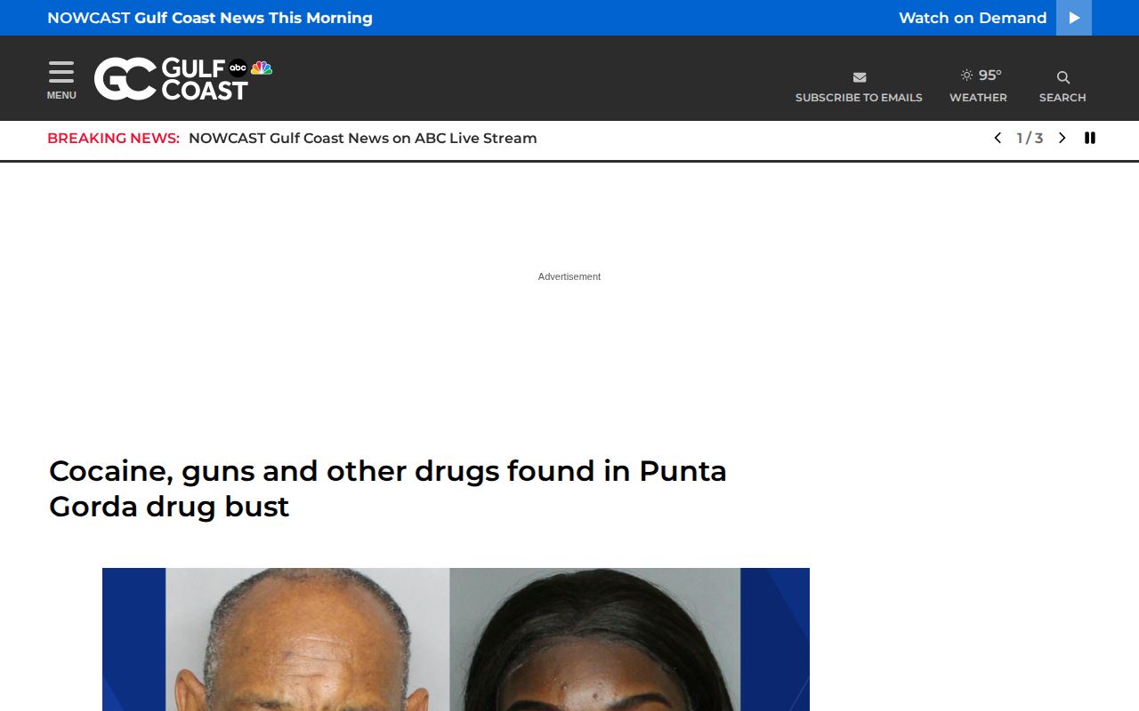 Charlotte County arrest news story with CCSO source credit